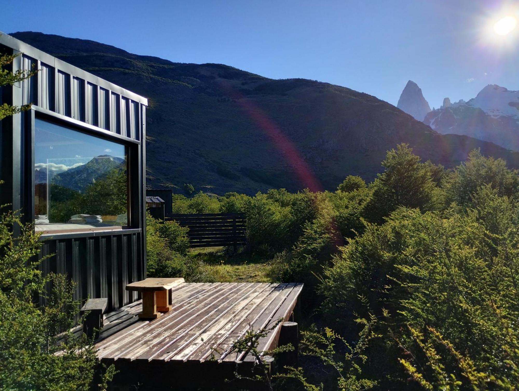 אל צ'אלטן Cerro Electrico - Off The Grid Tiny Houses מראה חיצוני תמונה